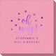 Confetti Dots Oh Yay! Linen Like Napkins Image 1 of 5